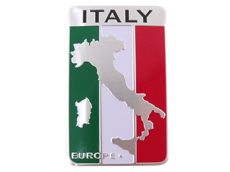 Emblema Italia Logo Bandera Italy Autos Motos Etc 5x8 cm 1