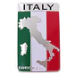 Emblema Italia Logo Bandera Italy Autos Motos Etc 5x8 cm - Miniatura 1