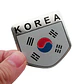 Emblema Corea Logo Bandera Korea Autos Motos Etc 5x5 cm - Miniatura 1