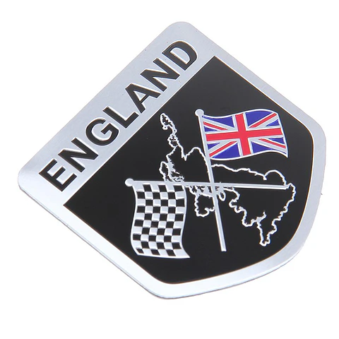 Emblema Inglaterra Logo Bandera England Autos Motos Etc 5x5 Cm B