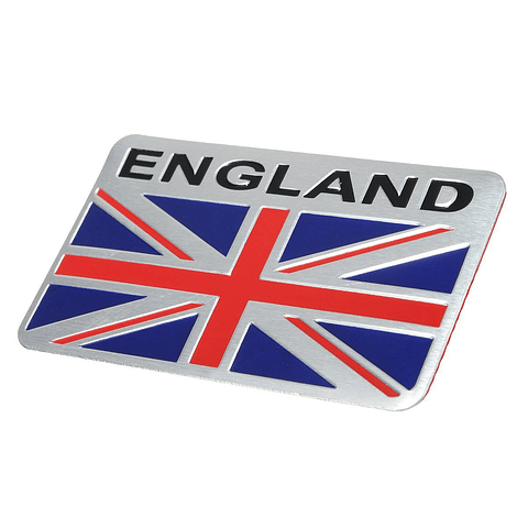 Emblema Inglaterra Logo Bandera England Autos Motos Etc 5x8 Cm 
