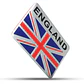 Emblema Inglaterra Logo Bandera England Autos Motos Etc 5x8 Cm  - Miniatura 3