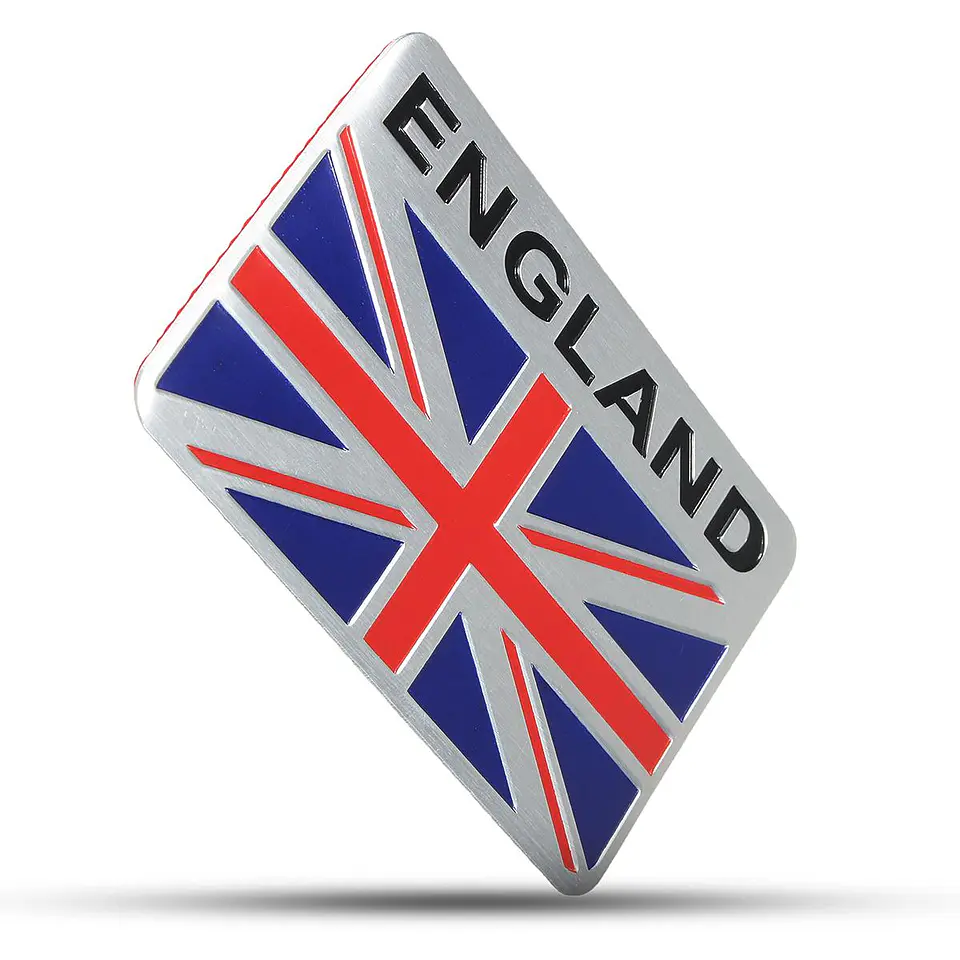 Emblema Inglaterra Logo Bandera England Autos Motos Etc 5x8 Cm  3