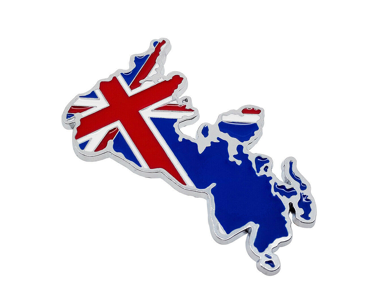 Emblema Inglaterra Logo Bandera England Autos Motos Etc 4x6.8 Cm  2