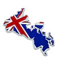 Emblema Inglaterra Logo Bandera England Autos Motos Etc 4x6.8 Cm  - Miniatura 2