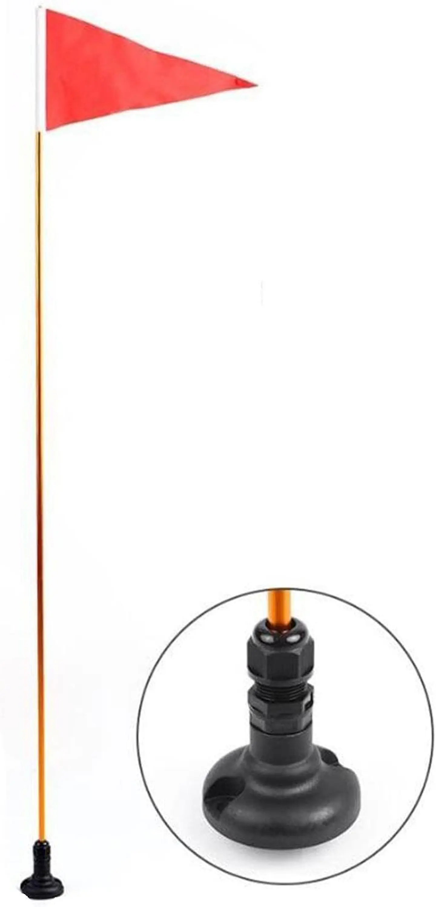 Kit Bandera Seguridad Para Kayak Botes Canoas Etc 2