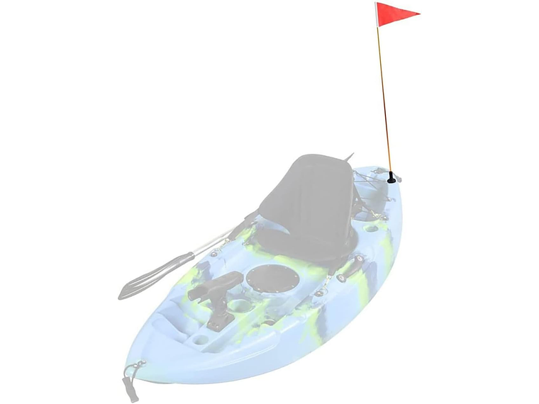 Kit Bandera Seguridad Para Kayak Botes Canoas Etc 5