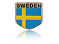 Emblema Suecia Logo Bandera Sweden Autos Motos Etc 5x5 cm - Miniatura 1