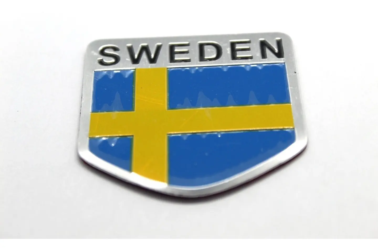 Emblema Suecia Logo Bandera Sweden Autos Motos Etc 5x5 cm 3