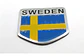 Emblema Suecia Logo Bandera Sweden Autos Motos Etc 5x5 cm - Miniatura 3