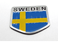 Emblema Suecia Logo Bandera Sweden Autos Motos Etc 5x5 cm - Miniatura 3