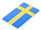 Emblema Suecia Logo Bandera Sweden Autos Motos Etc 8x5 cm - Miniatura 1