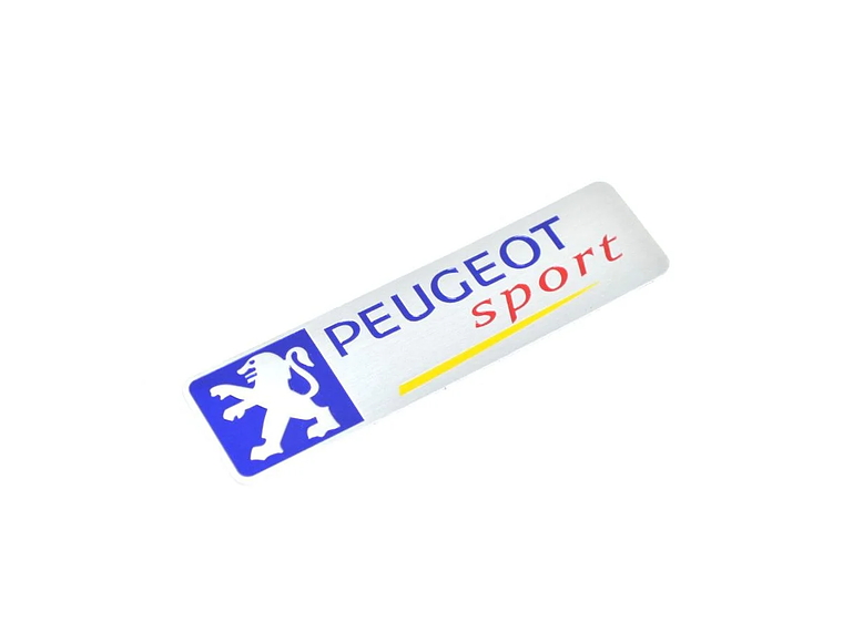 Logo Emblema Para Peugeot Sport 12x2.6 Cm A 2