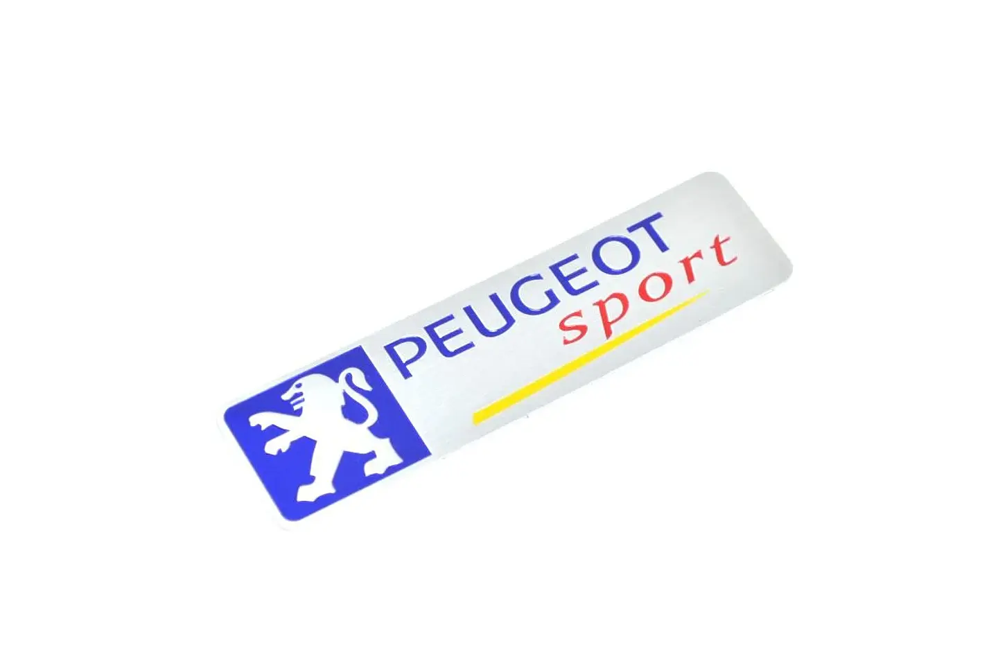 Logo Emblema Para Peugeot Sport 10x2.6 Cm A 2