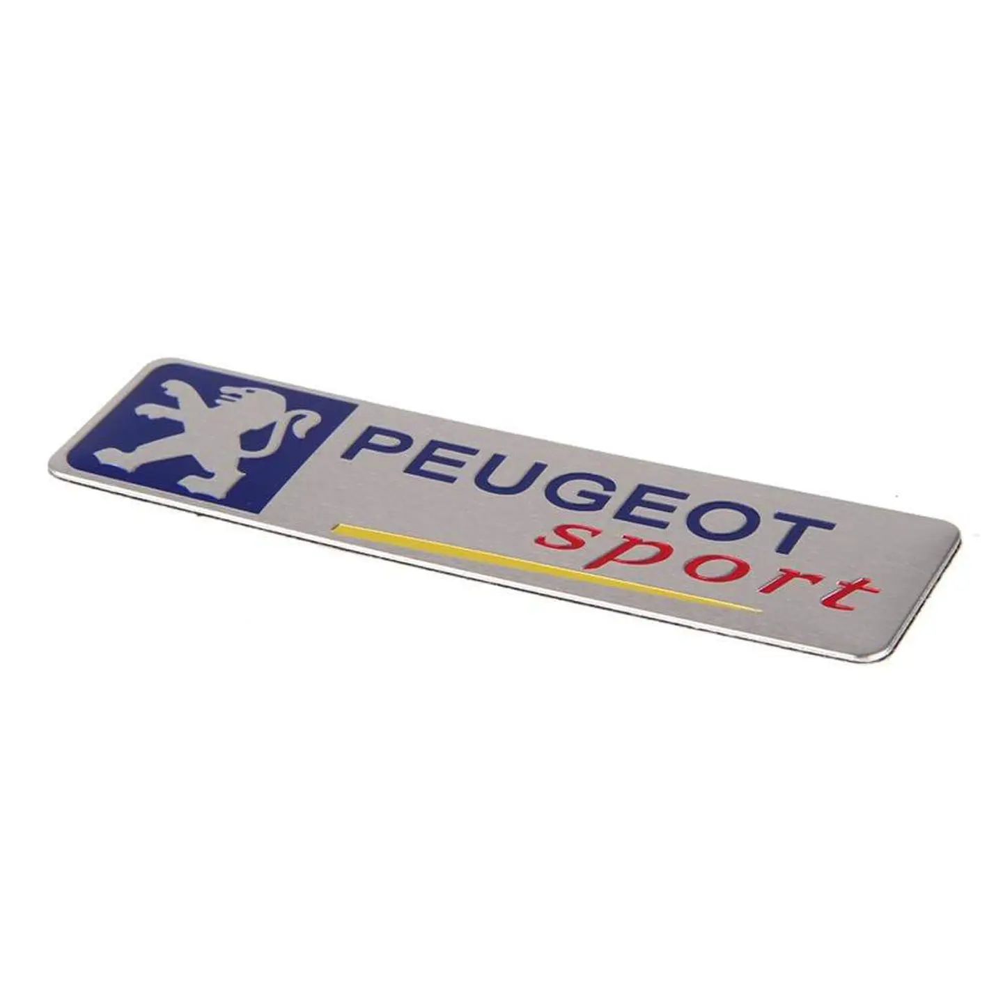 Logo Emblema Para Peugeot Sport 10x2.6 Cm A 3