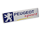 Logo Emblema Para Peugeot Sport 12x2.6 Cm A - Miniatura 1