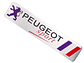 Logo Emblema Para Peugeot Sport 12x2.6 Cm B - Miniatura 1