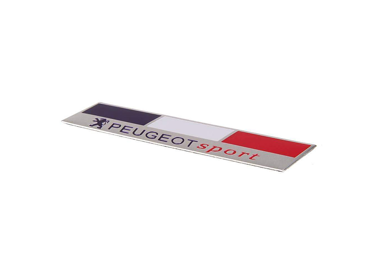 Logo Emblema Para Peugeot Sport 12x2.6 Cm C 1
