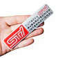 Emblema Logo Para Subaru Tecnica Intenational Sti 12x2.6cm - Miniatura 2