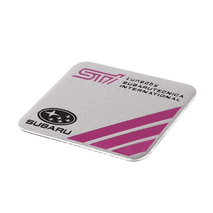 Logo Emblema Para Sti Subaru Tecnica International 6x5.5cm