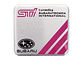 Logo Emblema Para Sti Subaru Tecnica International 6x5.5cm - Miniatura 2