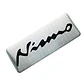 Emblema Logo Para Nissan Nismo 8x3 Cm - Miniatura 1
