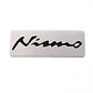 Emblema Logo Para Nissan Nismo 8x3 Cm - Miniatura 2