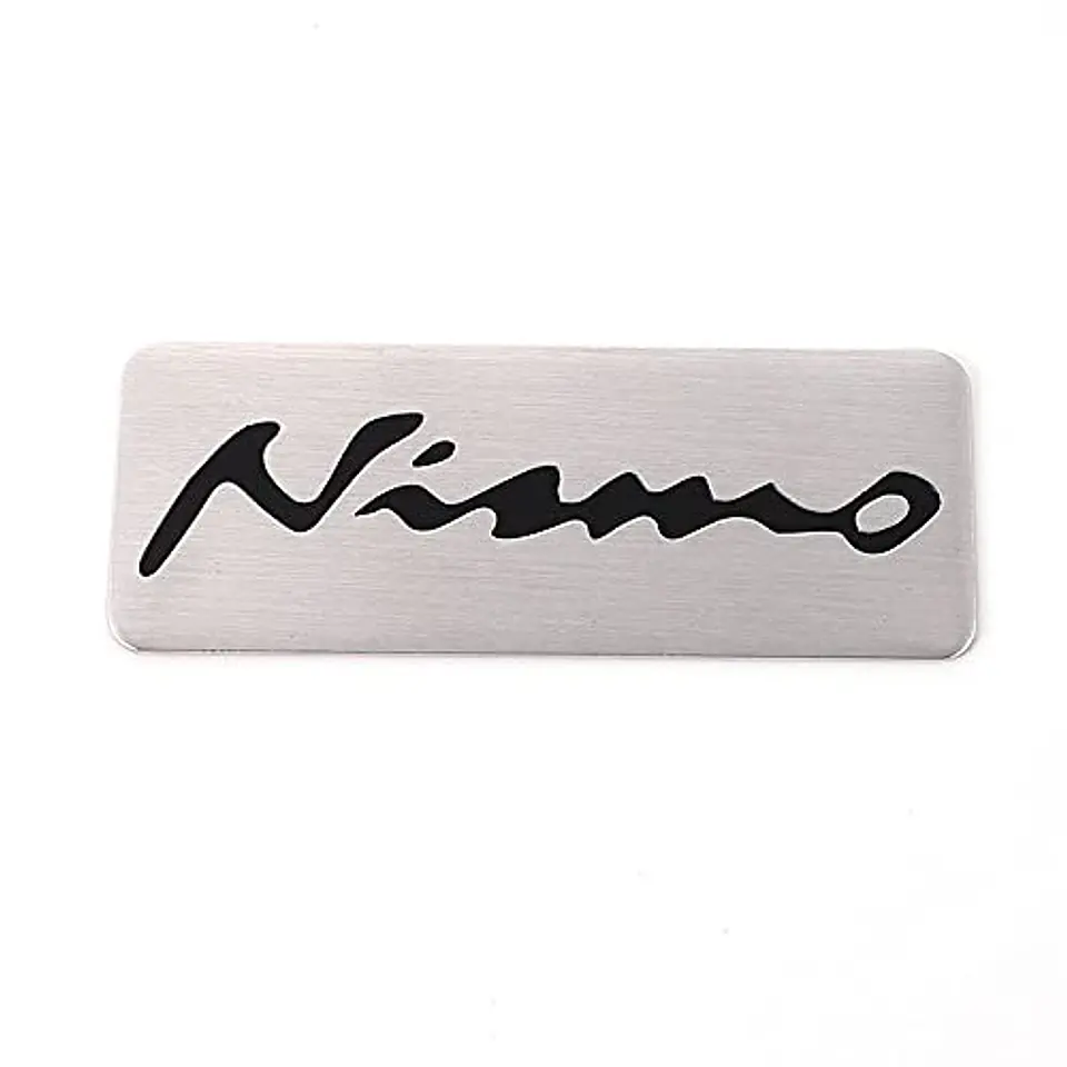 Emblema Logo Para Nissan Nismo 8x3 Cm 2