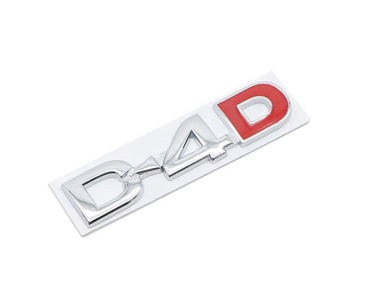 Emblema Logo D-4d Para Toyota Hilux D4d 9.9x2.3cm 1