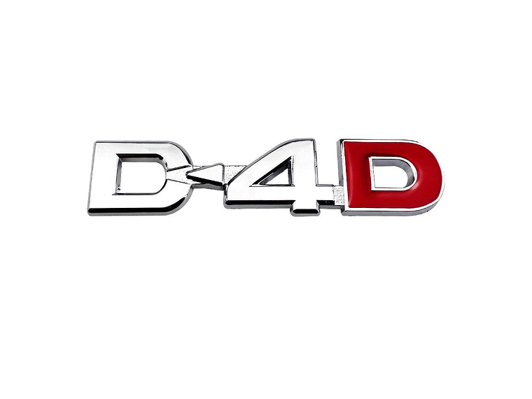 Emblema Logo D-4d Para Toyota Hilux D4d 9.9x2.3cm 3