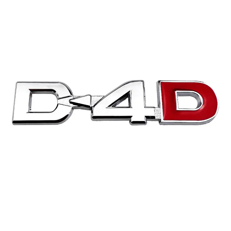 Emblema Logo D-4d Para Toyota Hilux D4d 9.9x2.3cm 3