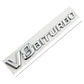 Emblema Logo V8 Biturbo Para Mercedes Benz Cromado - Miniatura 2