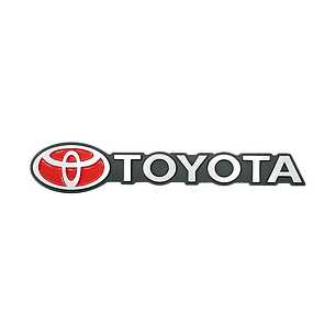 Emblema Logo Para Toyota 16x3.1 Cm
