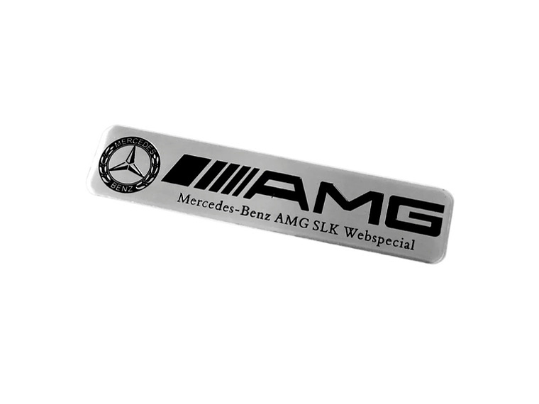 Logo Emblema Amg Para Mercedes Benz 12x2.6cm A 1