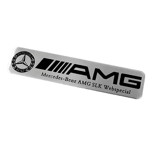 Logo Emblema Amg Para Mercedes Benz 12x2.6cm A