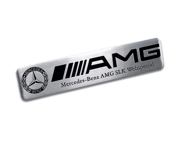 Logo Emblema Amg Para Mercedes Benz 12x2.6cm A 2