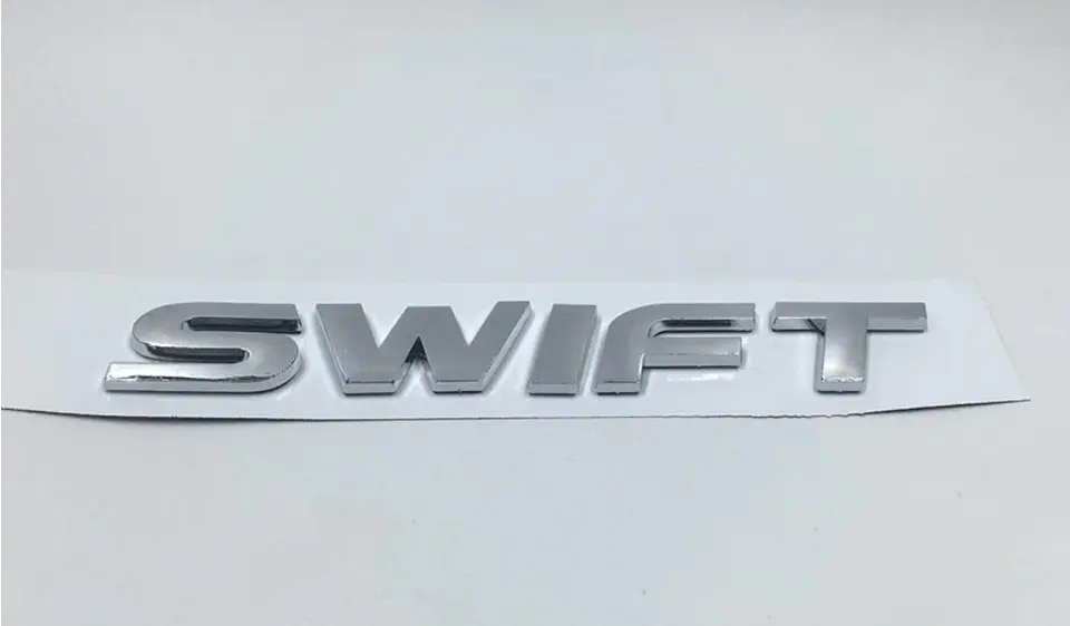 Logo Emblema Para Suzuki Swift 16.6x2.2 Cm 2