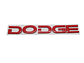 Logo Emblema Para Dodge 20x2.4cm Metálico Rojo - Miniatura 1