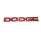 Logo Emblema Para Dodge 20x2.4cm Metálico Rojo - Miniatura 1