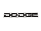 Logo Emblema Para Dodge 20x2.4cm Metálico Negro - Miniatura 1