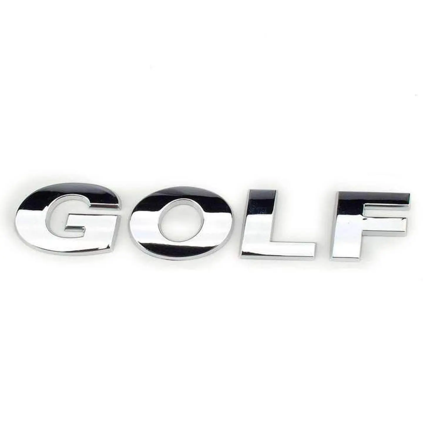 Emblema Logo Para Volkswagen Golf Cromado 1