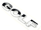 Emblema Logo Para Volkswagen Golf Cromado - Miniatura 2