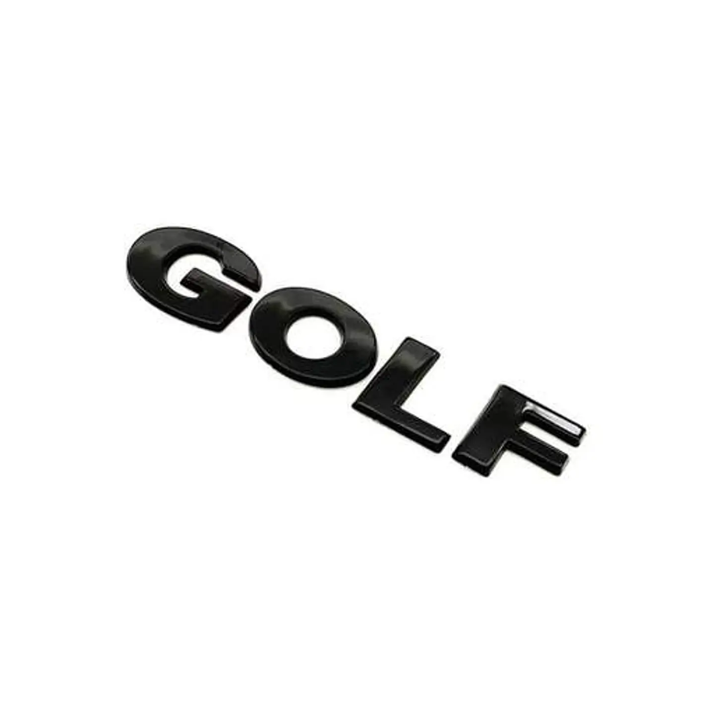 Emblema Logo Para Volkswagen Golf Negro 1