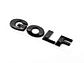 Emblema Logo Para Volkswagen Golf Negro - Miniatura 2