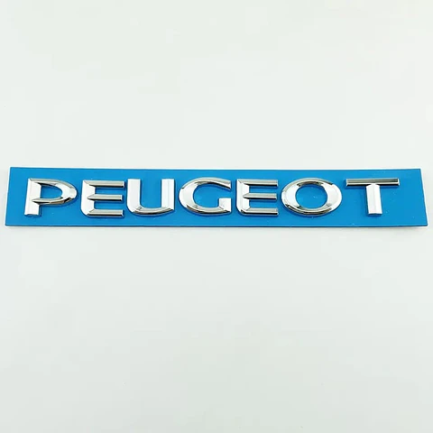 Emblema Logo Para Peugeot 15.6x1.6cm