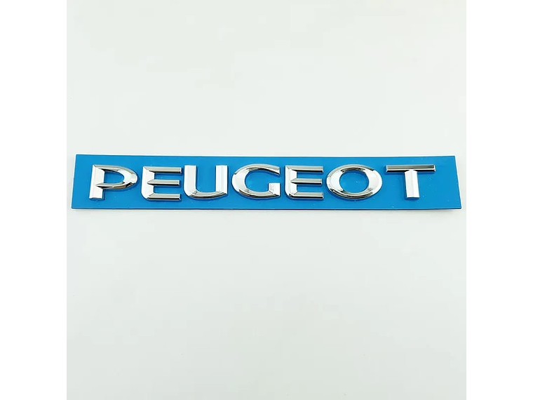 Emblema Logo Para Peugeot 15.6x1.6cm 1