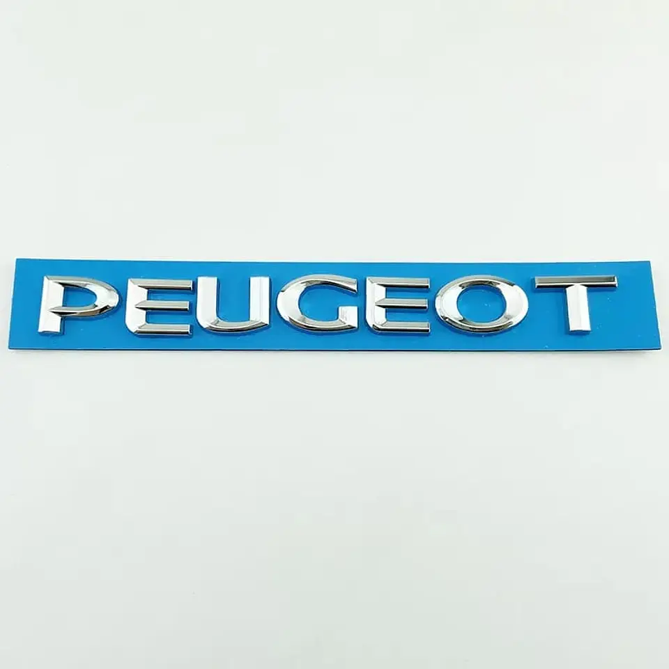 Emblema Logo Para Peugeot 15.6x1.6cm 1
