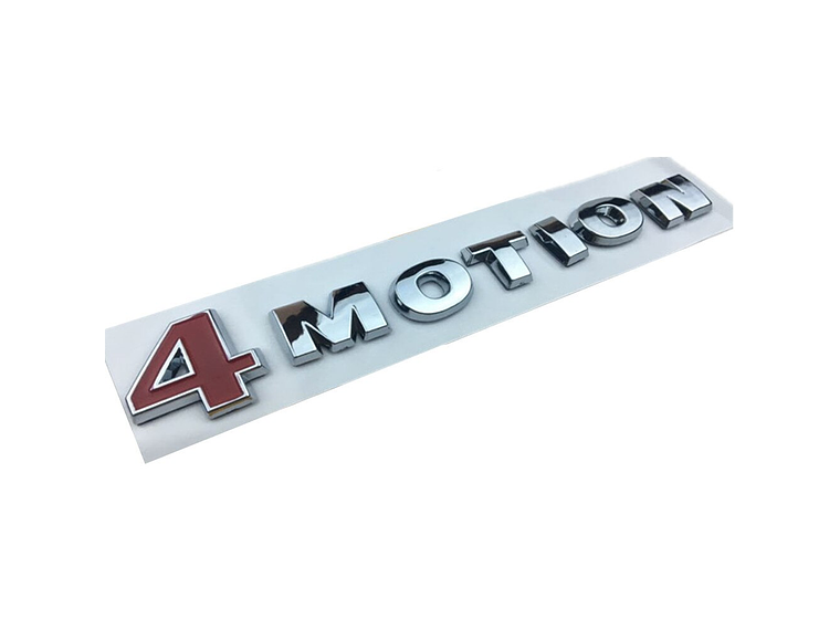 Logo 4motion Emblema Para Volkswagen 4 Motion 13.4x2.2 cm 1