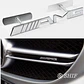 Logo Emblema Frontal Parrilla Amg Para Mercedes Benz - Miniatura 4
