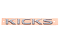 Logo Emblema Para Nissan Kicks - Miniatura 1
